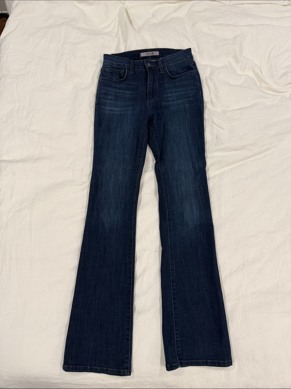 Joe's Jeans Dark Blue Wide Leg Jeans